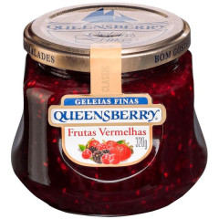 GELEIA QB CLASSIC FR VERMELHAS 320G
