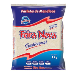 FARINHA DE MANDIOCA FEIRA NOVA 1KG