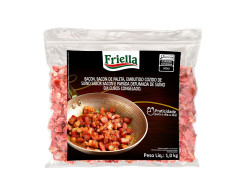 BACON EM CUBOS FRIELLA 1KG