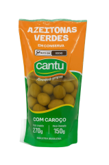 AZEITONA VERDE C/C CANTU POUCH 150GR