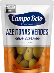 AZEITONA VERDE S/C CAMPO BELO POUCH 80GR