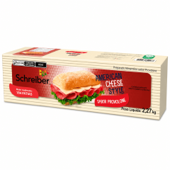 AMERICAN CHEESE PROVOLONE SCHREIBER 2,27 KG (184 FATIAS)