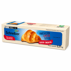 AMERICAN CHEESE EMMENTAL SCHREIBER 2,27 KG (184 FATIAS)